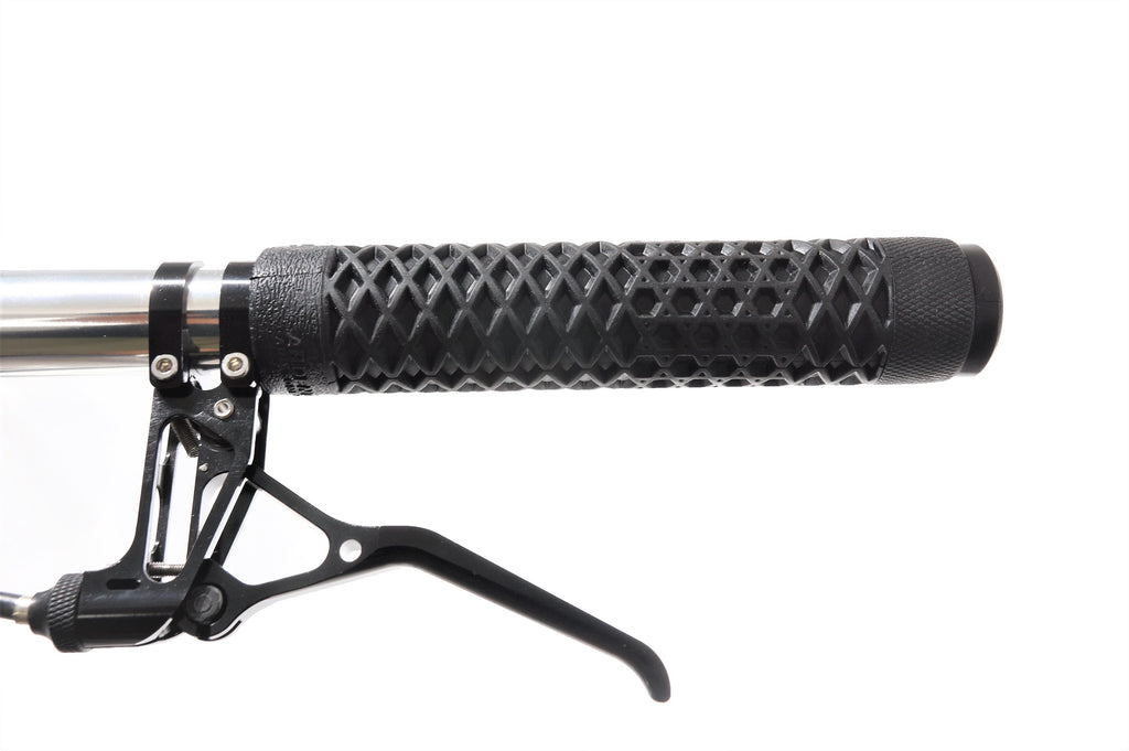 fixed gear grips Fixed Gear Waffle Bar Grips – 150mm Silicone Handlebar Grip Set (Pair)