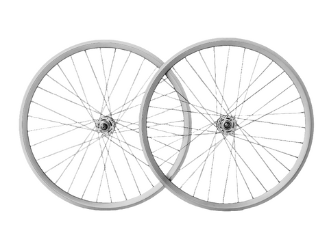 700C Wide Profile 30mm Dish Lightweight Fixed Gear / Single Speed Bike Wheelset - by xFixxi