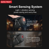 Gaciron BIRD NEST300 Aero Saddle Bag w/ Magnetic Smart Taillight – 0.8L