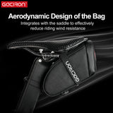 Gaciron BIRD NEST300 Aero Saddle Bag w/ Magnetic Smart Taillight – 0.8L