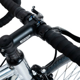 XFIXXI Première V3 Single Speed Urban Track Bike - Vibranium - Handle Bar Close Up