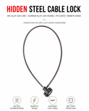 HideLock hidden handlebar bicycle cable lock