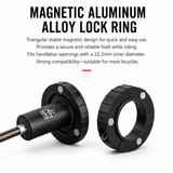 HideLock magnetic aluminum alloy mounting ring