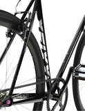 TrackloX Urban Bike with Gates Carbon Belt (Single Speed Edition) Midnight Mirage - TLX20SPM - Fixie, Bikepacking &Tracklocross