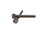 Side view of XFIXXI M4 M5 stainless steel Allen bolts for chain tension adjustment – 40mm precision-machined thread