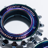 Ardently 108 Click Loud Single Speed Freewheel – 9 Pawl Oil Slick