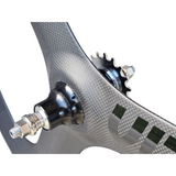 XFIXXI VITE Hybrid 3-Sport Combo Wheelset | Alloy Front + 3K Carbon 3-Spoke Rear