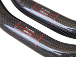 3K Carbon Riser Handlebar | T800 Carbon Fiber | High Gloss Finish