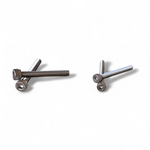 Set of two M4 M5 stainless steel Allen tensioner bolts – designed for fixed gear and single speed bike frames