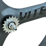 XFIXXI VITE Hybrid 3-Sport Combo Wheelset | Alloy Front + 3K Carbon 3-Spoke Rear