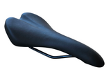Top View of MetroComfort Urban Bike Saddle with Faux Leather Cover


