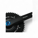 Rinpoch RC3230 crankset side profile showing narrow Q-factor