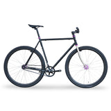 XFIXXI TrackloX Urban Bike - Fixed Gear Edition with Gates Carbon Belt Drive, Lightweight Chromoly Frame, 35c Gravel Tires, and V-Brake System

