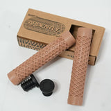 Ardently Fixed Gear Waffle Bar Grips – 150mm Silicone Handlebar Grip Set (Pair)