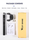 Portable Aluminum Bike Pump 160 PSI - by XFIXXI