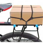 DualFlex heavy-duty cargo carrier bands for bikes, e-bikes, and motorcycles