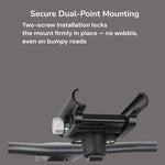 AeroLink OneMount – Integrated Phone & Action Camera Mount for Bikes