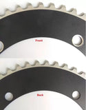 Tooth profile detail of XFIXXI 130 BCD fixed gear chainring