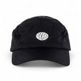 XFIXXI Crew Ride Out Cap - Black Snapback Hat - Embroidered Front Logo