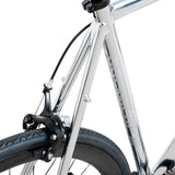 XFIXXI Premiere V3 XL rear brake and frame detail with 700x28C tire
