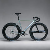 XFIXXI Première V3 Carbon Limited Edition VITE Turbine carbon fixed gear bike in Vibranium – studio shot