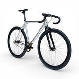 XFIXXI Première V3 Single Speed Urban Track Bike - Vibranium - Three Quarter View