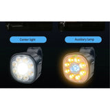 Bright LED bike headlight for night riding