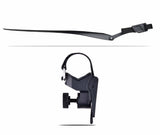 XFIXXI quick-release mud guard mounting strap and bracket detail