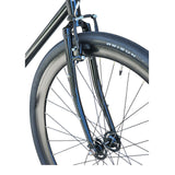 TrackloX lugged crown fork with 35c gravel tire clearance by XFIXXI