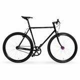 XFIXXI TrackloX Gates carbon belt single speed bike Midnight Mirage full side view