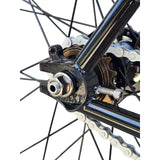 Single speed drivetrain with KMC Rust Buster chain on TrackloX by XFIXXI