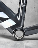 Close-up of chainstay and rear dropout area on XFIXXI VELO Pursuit frameset