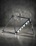 XFIXXI VELO Pursuit track frameset in studio lifestyle photo