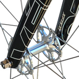 Detailed view of XFIXXI VÉLO VITE Low Pro Track Bike rear dropout