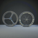XFIXXI VITE Carbon Tri Spoke & 88mm Deep Dish Wheel | Build Your Own Combo | Fixie, Singlespeed & Track