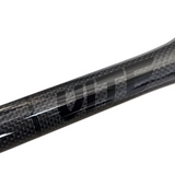 Close-up of twin-bolt saddle clamp on XFIXXI VITE carbon seat post