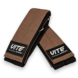 XFIXXI VITE Dual-Buckle Professional Pedal Straps in Sandstone