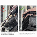 Features and construction details of XFIXXI VITE pedal straps