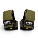 XFIXXI VITE Dual-Buckle Professional Pedal Straps in Safari