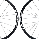 XFIXXI VITE V2 700C Aluminum Track Wheelset - Black - Side View
