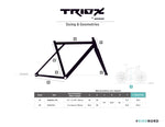 TRIOX Urban Single Speed / Fixed Gear Bike | Blackout Limited Edition - by xFixxi