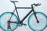 700C Wide Profile High Performance Fixie / Single Speed Bike Wheelset