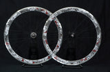700C Dual Pattern Graffiti High Performance Wheel Set (Limited Edition) - XFIXXI BIKES ONLINE SHOP