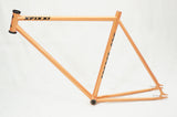 Warehouse Deals - Chromoly Steel Fixie Frame Set - orange - by XFIXXI bikes 