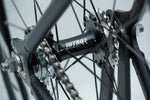 XFIXXI Singe Speed / Fixie Bike - PREMIERÈ - STEALTH BLACK LIMITED EDITION - wheel close up
