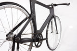 CUSTOM BUILT Size57 Lisière (EDGE) Full UD Carbon Fibre Fixie Bike - by XFIXXI - tail look