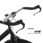 Infini Single gear bike - handle bar option - VITE Aero Bull horn Handlebar
