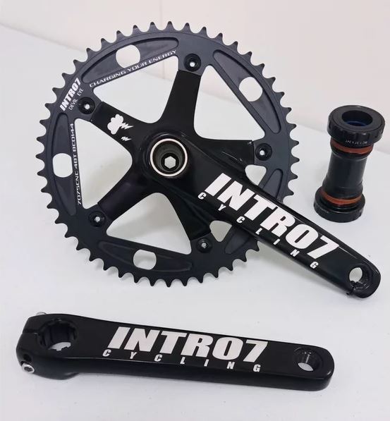 INTRO 48T Crankset HollowTech For Fixie Single Speed Bike