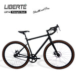 Liberté All-terrain-ready Single Speed Bike - LBT14 - Midnight Black