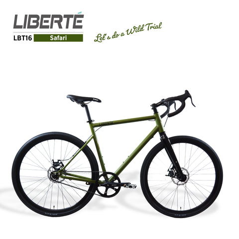 Liberté All-terrain-ready Single Speed Bike - LBT16 - Safari
